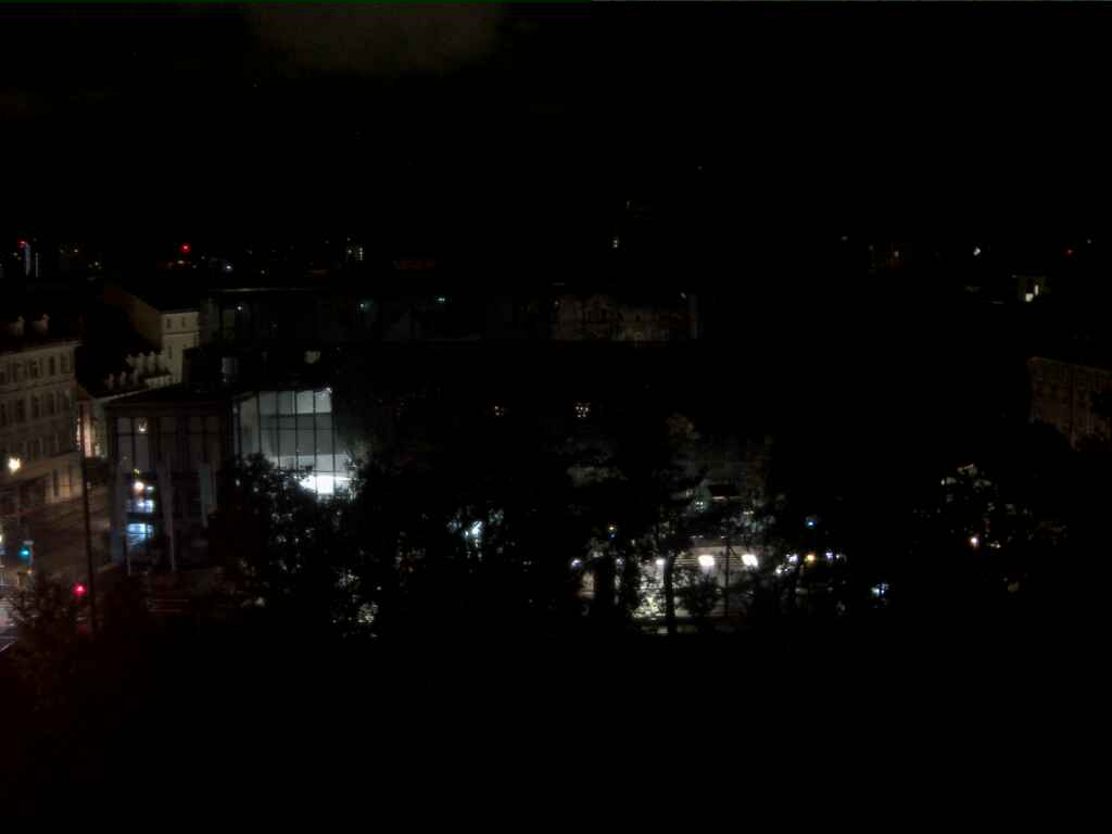 Livebild Webcam Bix-Medienfassade Kunsthaus Graz